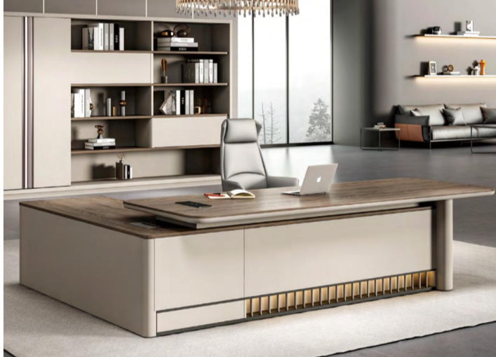 Revive Prestige Executive Desk – Sleek Minimalism Meets Function