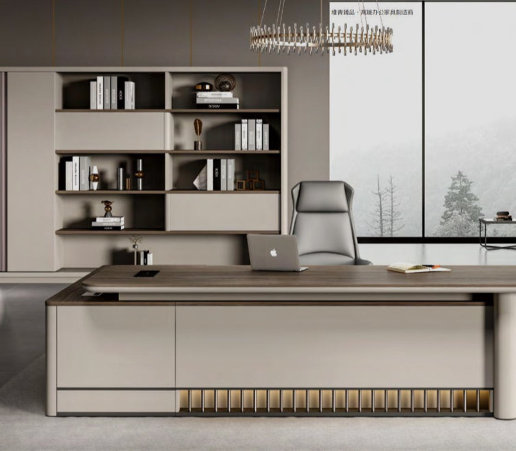 Revive Prestige Executive Desk – Sleek Minimalism Meets Function