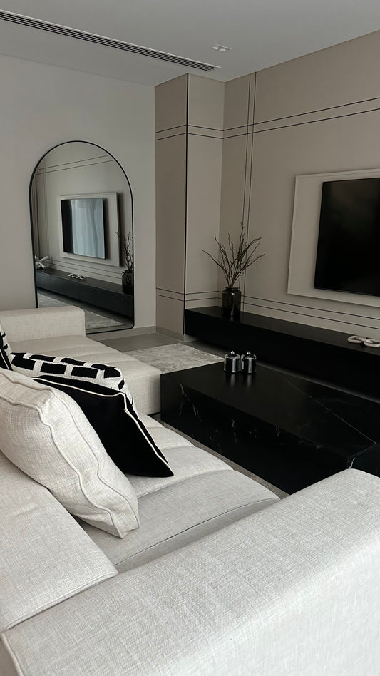 The Noir Luxe Media Wall