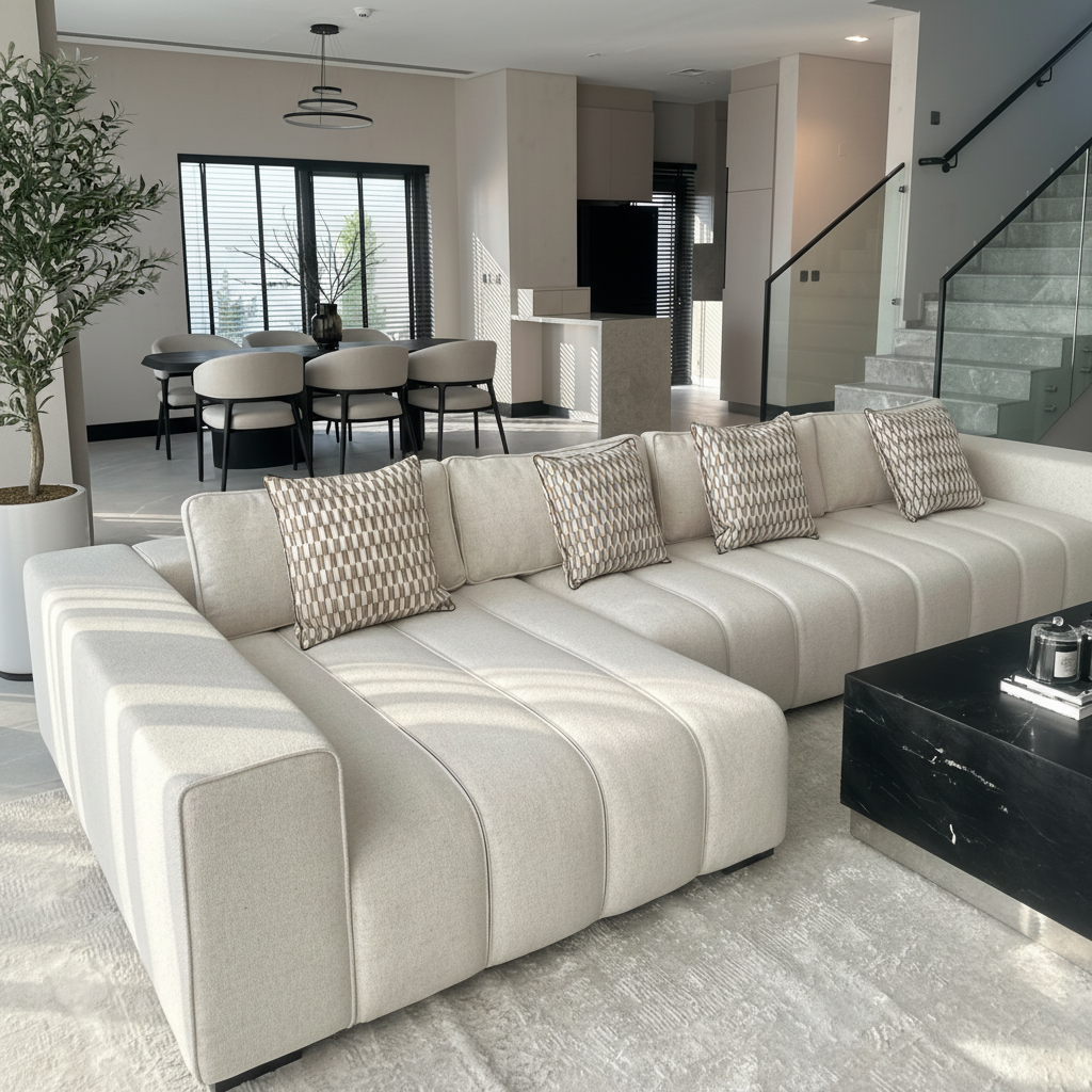 Bespoke Comfort: Tailored Sofa with Premium Craftsmanship