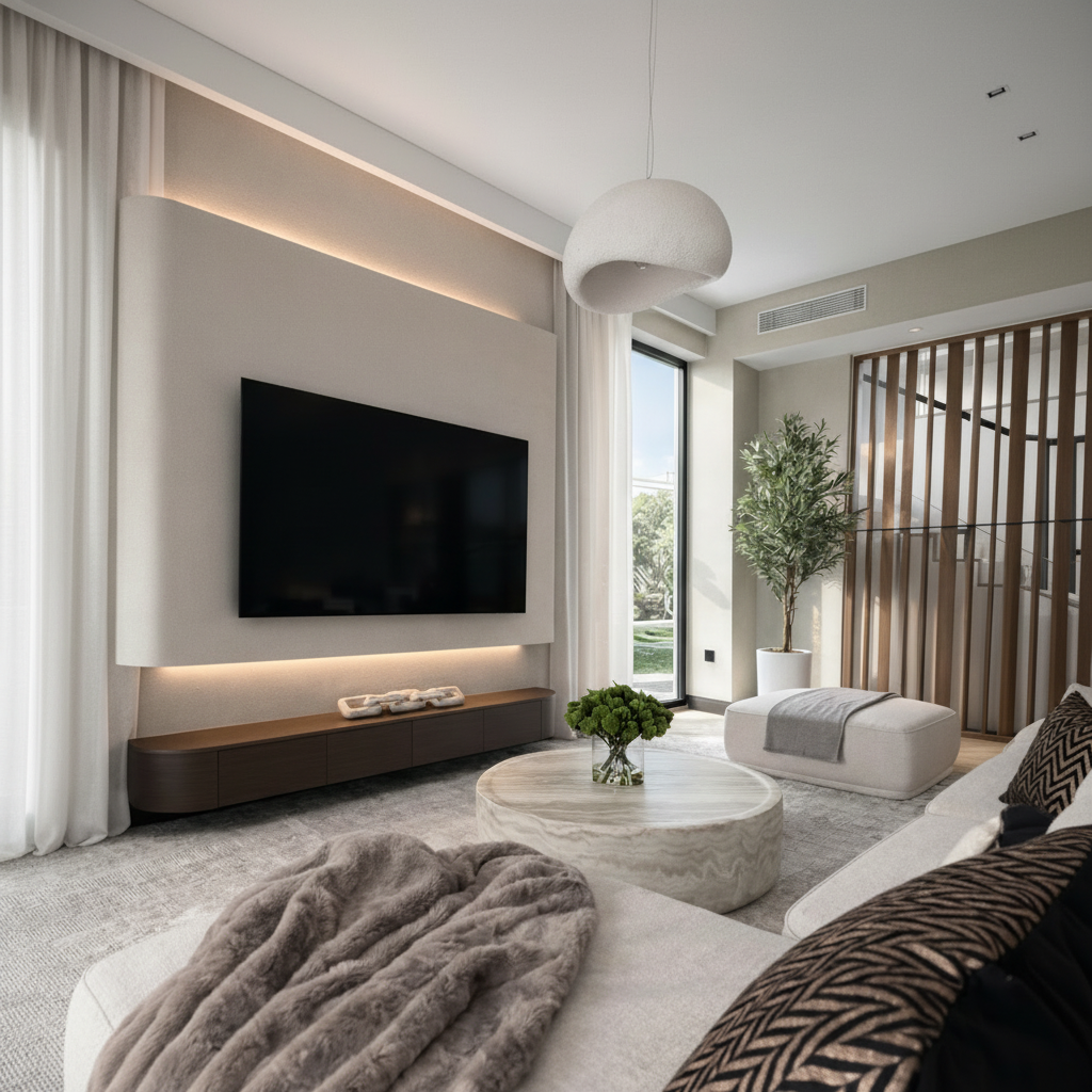 Superfly Floating TV Media Wall Unit